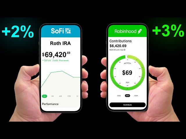 SoFi vs Robinhood - Who Offers the BEST IRA Match?