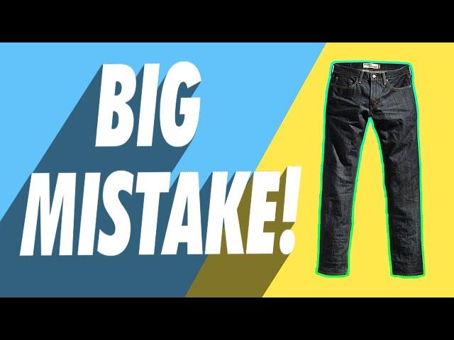 How Jeans Should Properly Fit | For Muscular & Chubby Guys | Ashley Weston