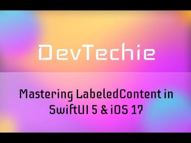 Mastering LabeledContent in SwiftUI 5 & iOS 17