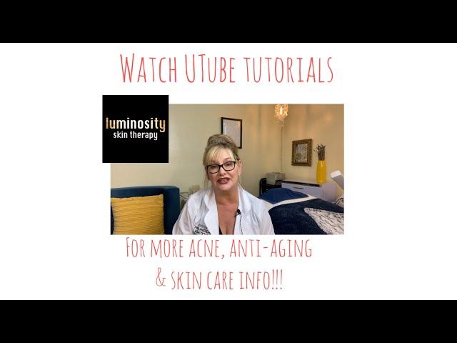 mini acne tutorial - Paramedical Aesthetician Chrisanne #Acne, #skincare