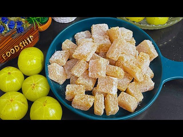 बिना धुप में सुखाये खट्टी मीठी आंवला कैंडी बनाएं और पूरे साल खाएं / Amla Candy Recipe