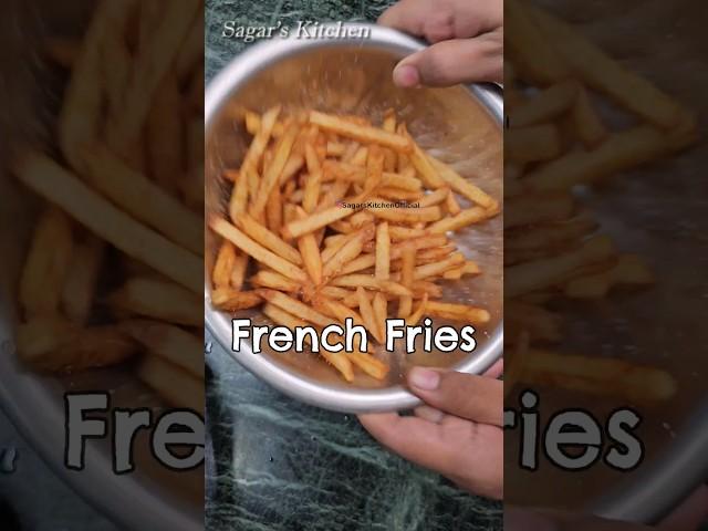 Crispy and Perfect,  Easy way to make French Fries at Home #Shorts #Viral #FrenchFries