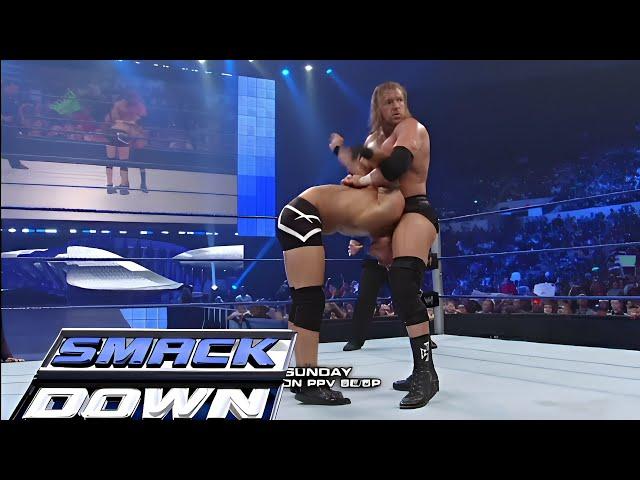 Triple H vs Kenny Dykstra (Triple H Confronts The Great Khali) SMACKDOWN! Aug 15,2008