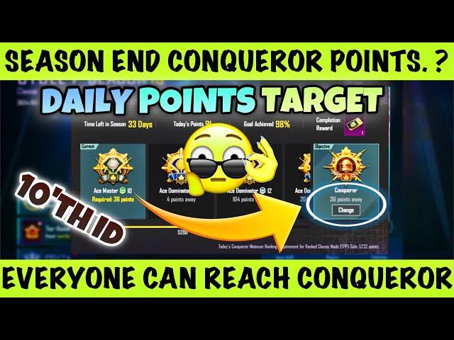 DAY 31: HOW MANY POINTS FOR CONQUEROR DAILY.? END ZONE ROTATION BEST SURVIVAL TIPS SOLO CONQUEROR