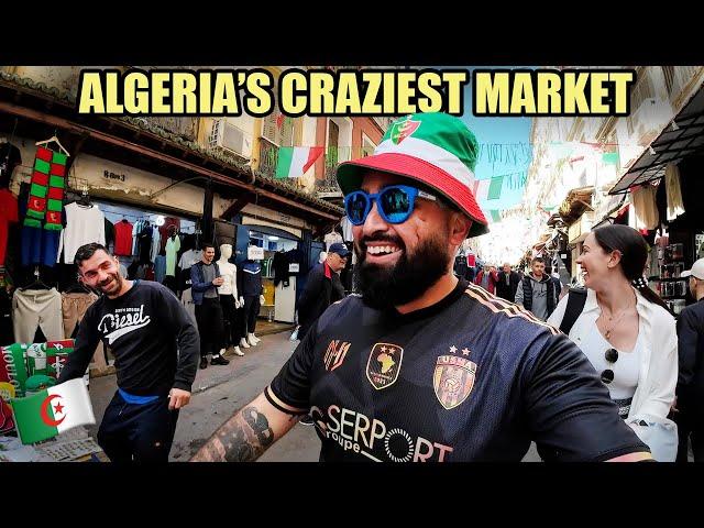 Crazy Market Spree in Algeria's Football Alley 