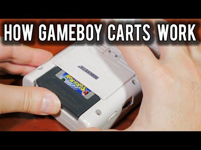 How Cartridges worked on the Nintendo Game Boy | MVG