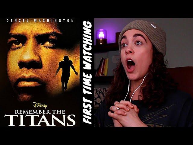 first time watching *REMEMBER THE TITANS*