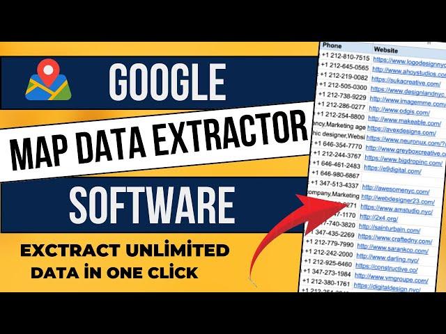 Google Maps Data Scraper 2024 - Extract All Business Data