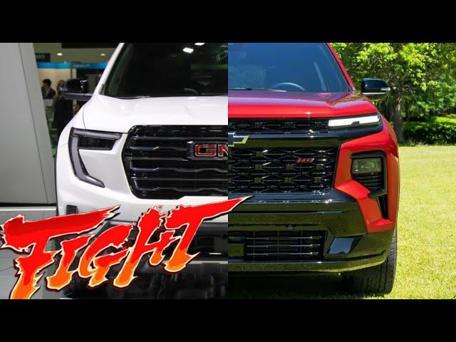 2024 Chevrolet Traverse VS 2024 GMC Acadia [Overview, Spec, Price]