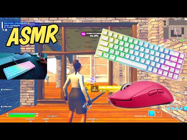 RK ROYAL KLUDGE RK68 (RK855) ASMR  Red Switches Chill Keyboard Fortnite Tilted Zonewars Gameplay 