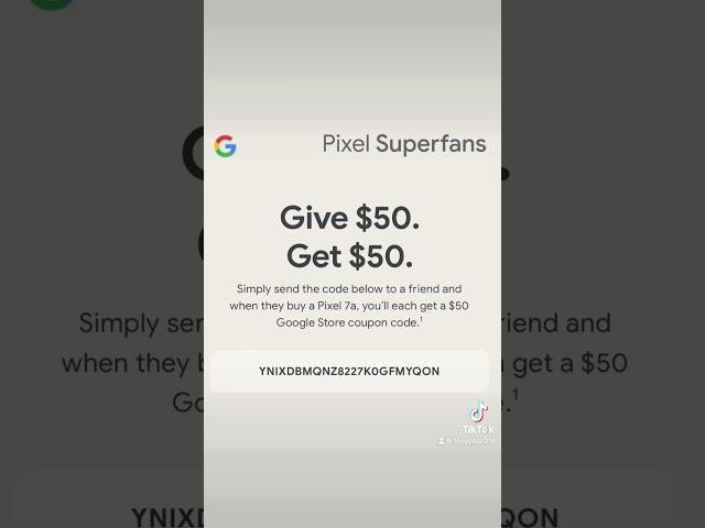 Get a Pixel $50 For You $50 For Me Let’s Get it!