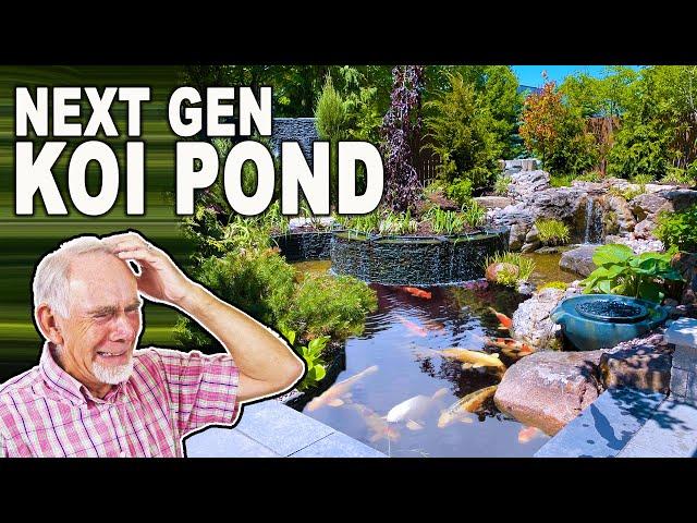 NOT Your Grandpa's KOI POND