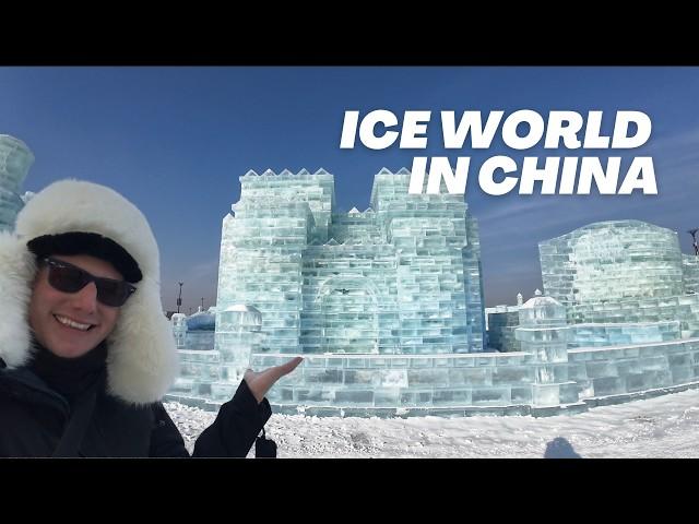 You won't BELIEVE they made this ICE CITY in Harbin, China