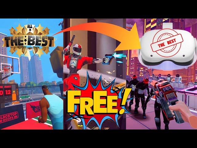 All THE BEST FREE Quest 2 Games TOP RANKED FREE VR GAMES