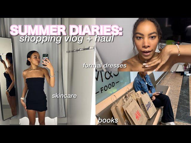 SHOPPING VLOG + haul : a day in my life