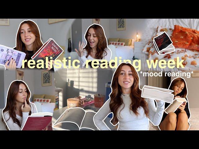 realistic *mood* reading week in my life  (anticipated & exciting reads )