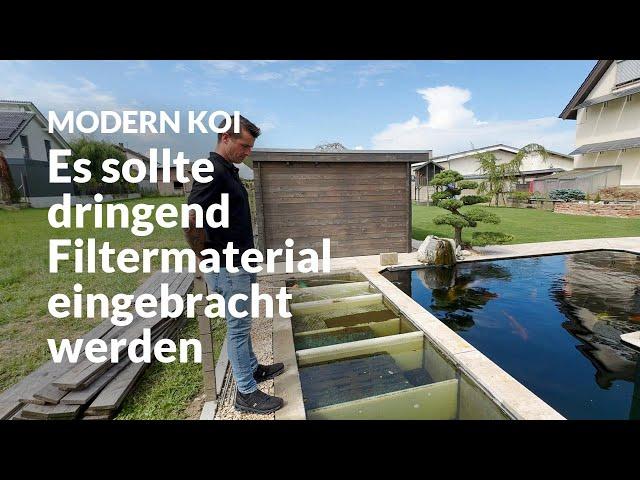 Eine Wasseranalyse an Bennis Teich | Modern Koi Blog #7237