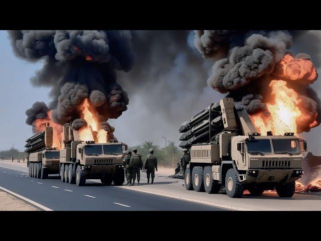 Terrifying! 370 US HIMARS missile launchers thwarted by Russian T-90 tanks en route to Ukraine