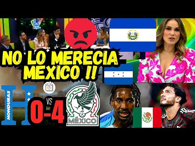 SALVADOREÑOS FURIOSOS X MEXICO ! NO ES JUSTO X LA ALTURA HONDURAS MERECIA MAS ! MEXICO VS HONDURAS !