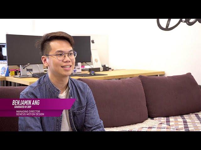 NYP SDM Alumni Interview Series: Benjamin Ang, Genesis Motion Design