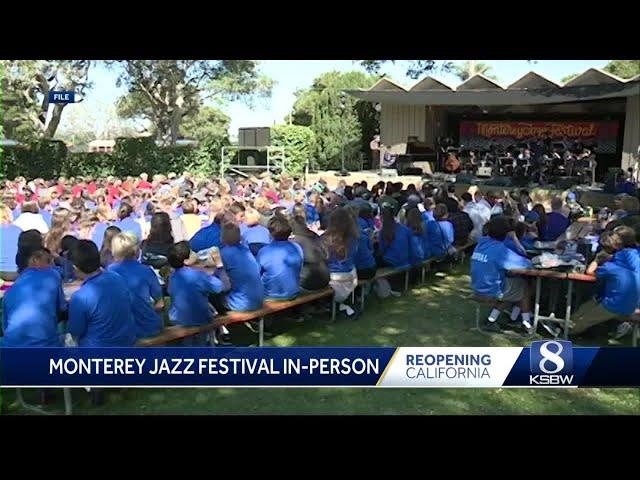 Monterey Jazz Festival returns in-person for its 64th anniversary