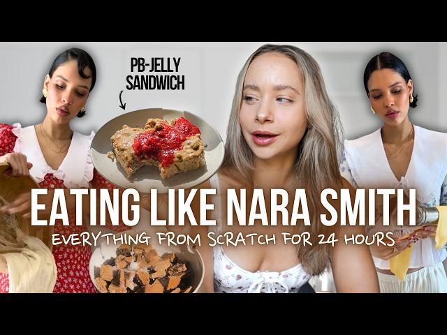 EINEN TAG ESSEN WIE NARA SMITH - making EVERYTHING from scratch! // annrahel