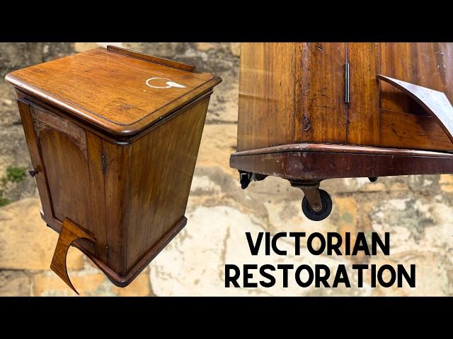 Bringing a Pot Cupboard Back To Life: Furniture Restoration