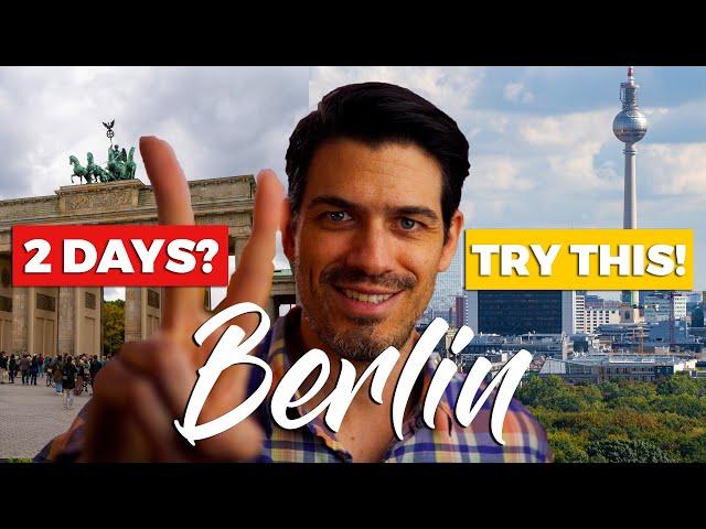 Berlin in 2 Days? TRY THIS! - Things to Do (Travel Guide 4K)