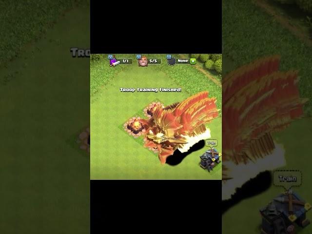 ️ Tending Big Dragon In Clash Of Clan. #clashofclans #coc #shorts