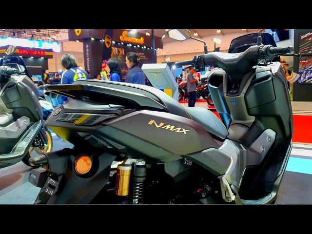 2025 Yamaha NMAX "TURBO" TECH MAX in Magma Black