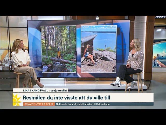 Här är resmålen du inte visste att du ville till: ”Våga chansa” | Nyhetsmorgon | TV4 & TV4 Play