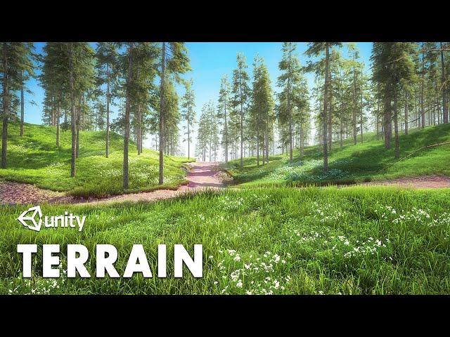 How to Make Beautiful Terrain in Unity 2020 | Beginner Tutorial