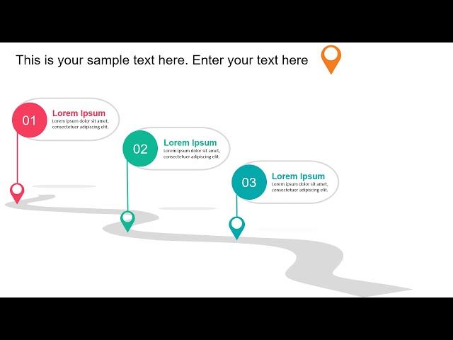 Animated RoadMap Template For PowerPoint | PowerPoint Animation