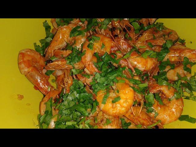 Buttered Garlic Shrimp/Moscow Evlog