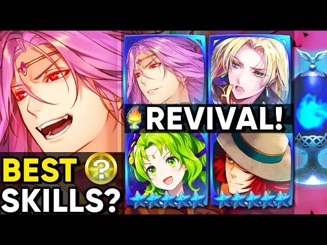 FORMA REVIVAL BUILDS for Fallen Lyon, Selena, Young L'Arachel & Summer Joshua: Hall of Forms [FEH]