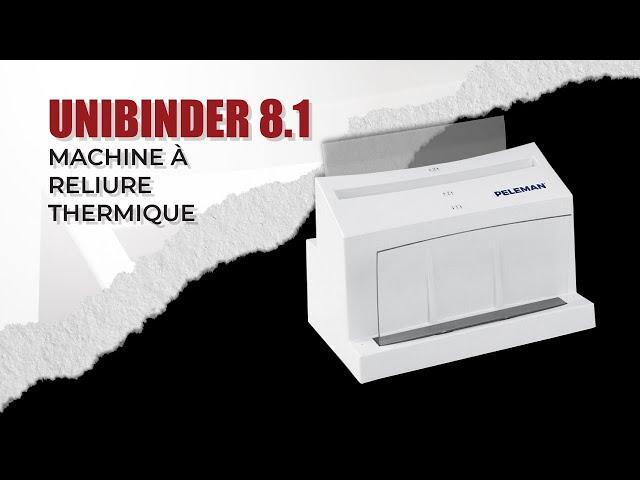 Unibinder 8.1 avec sertisseur