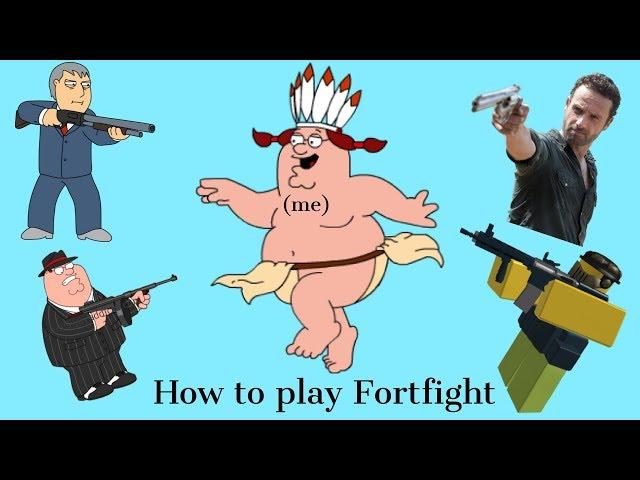 How to play Fortnite part 1 bush boy