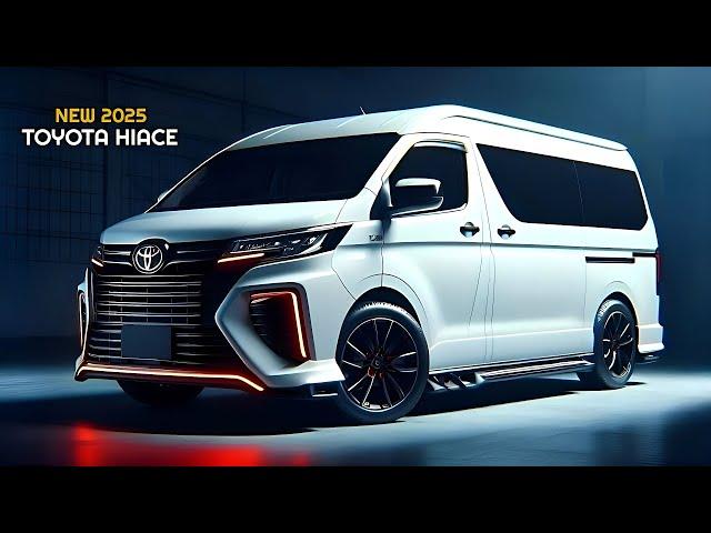 New Toyota Hiace 2025: Interior, Cargo Space, and Safety Features first look