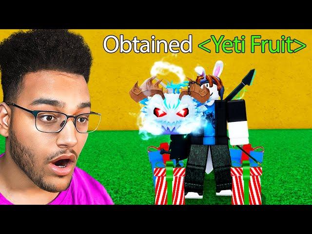 Getting The NEW Yeti Fruit in 24 Hours (Blox Fruits)