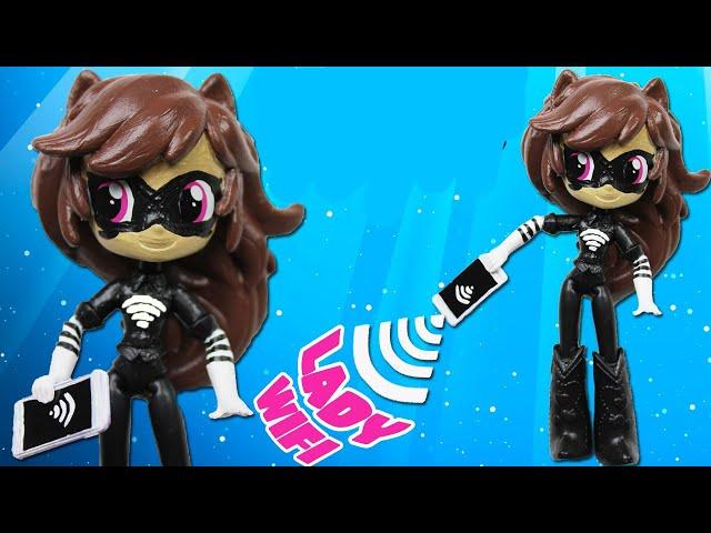 "LADY WIFI" Miraculous Ladybug Custom Doll Tutorial