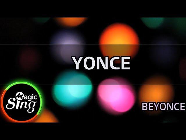 [MAGICSING Karaoke] BEYONCE  - YONCE  karaoke | MAGICSING