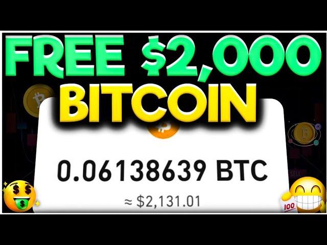 Earn Free $2000 BTC Automatically | Free Bitcoin Mining Site 2024 | without investment