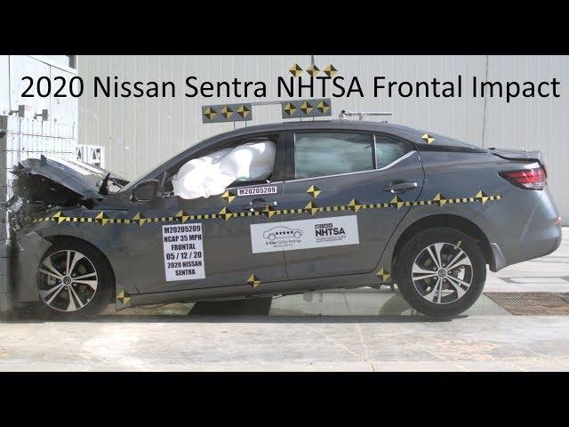 2020-2023 Nissan Sentra NHTSA Frontal Impact
