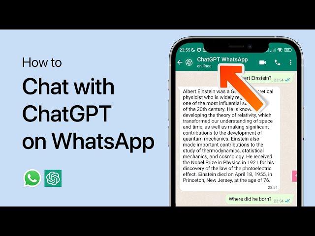 How To Chat With ChatGPT on WhatsApp - Tutorial