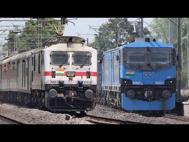 Frequently ASKED Train VIDEOS FATV EPISODE No #74 | SIMHAPURI SF + East Coast Exp +KONGU SF Etc.  IR