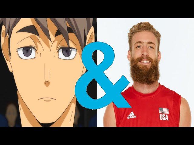 The good HOME RUN in VOLLEYBALL! - Osamu Miya & Mitchell Stahl (Haikyuu!! Vs Real Life)