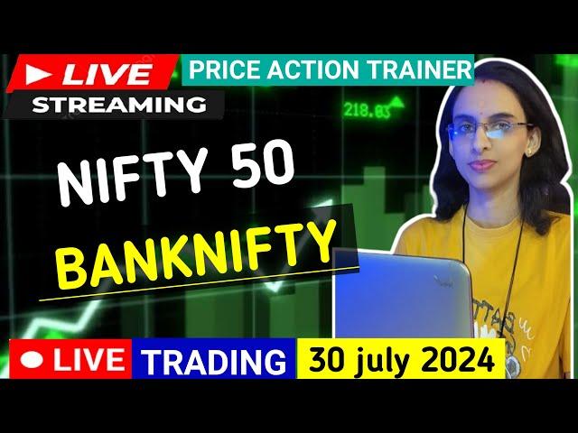 Live Trading | Banknifty / Nifty | 30 July #livetrading #todaylivetrading #stockmarket