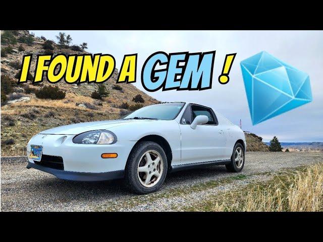 Stock 1995 Honda Civic Del Sol si rescue! Review, Drive, and  walk around