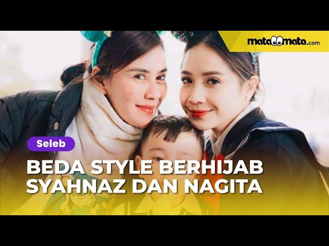 Beda Style Berhijab Syahnaz Sadiqah dan Nagita Slavina Usai Haji, Istri Raffi Ahmad Banjir Kritik