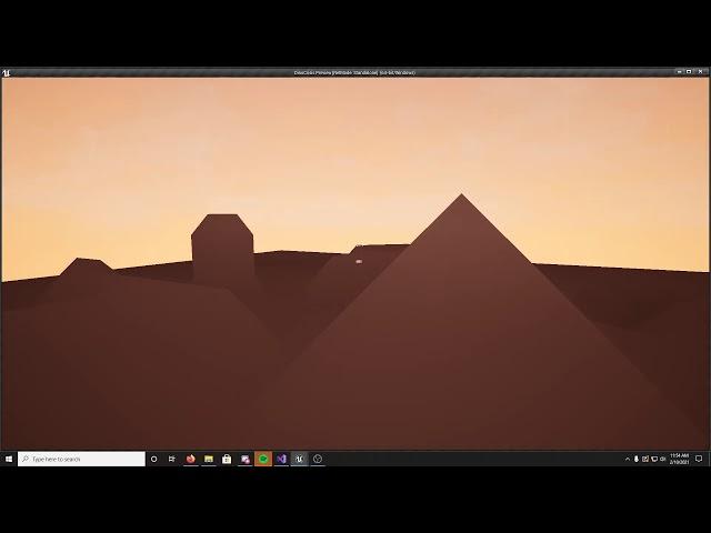 Runtime Terrain manipulation test